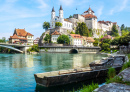 Church and Castle Aarburg, Switzerland