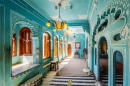 Blue Rooms of the City Palace, Udaipur, India