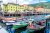 Lake Garda Promenade with Boats in Torbole, Italy