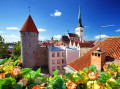 View of Old Tallinn, Estonia