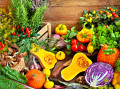 Seasonal Vegetables and Fresh Herbs