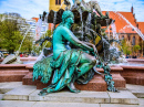 The Neptune Fountain in Berlin, Germany