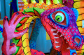 A Colorful and Bright Alebrije