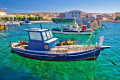 Fishing Boats on the Turquoise Sea, Croatia