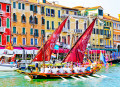 Regata Storica on the Grand Canal in Venice