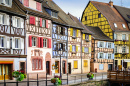 Half-Timbered Architecture of the Alsatian Town