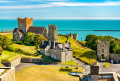 Dover Castle in Kent, England