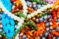 Beads and Necklaces Macro