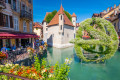 The Palais de l'Isle in Annecy, France