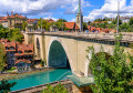 Nydeggbrucke Bridge in Bern, Switzerland