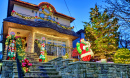 House Decorated for Christmas, Dyker Heights, USA