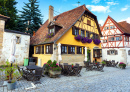 Medieval Rothenburg ob der Tauber, Germany