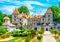 Prangins Castle and Gardens in Nyon, Switzerland