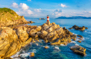 Ganh Den Lighthouse, Phu Yen, Vietnam