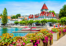 Lake Geneva Promenade and Ouchy Castle, Lausanne