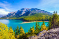 Two Jack Lake in the Canadian Rockies