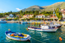 Fishing Boats in the Port of Agia Efimia, Greece