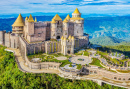 Aerial View of Bana Hills, Da Nang, Vietnam