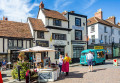 Street Market in Shaftesbury, Dorset, UK