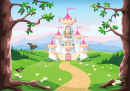 Fairytale Princess Castle in the Forest