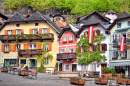 Famous Hallstatt Mountain Village, Austria