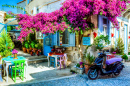 Street View in Alacati, Turkey