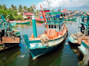 Fishing Boats on the Shore, Vietnam