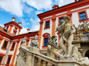 Staircase and Sculptures of Troja Castle, Prague