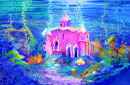 Fairytale Castle at the Bottom of the Sea