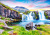 View of Kirkjufellsfoss Waterfall, Iceland