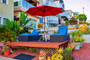 Outdoor Seating Area in Manhattan Beach, CA, USA