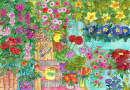 Vintage Garden Watercolor