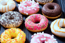 Assorted Glazed Donuts