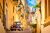 Narrow Street in the Old Town of Termoli, Italy