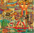 Vintage Background in Egyptian Style