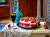 Strawberry Cake and Red Wine