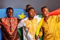 African Men in National Clothes