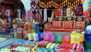 Carpets and Pillows at Souq Waqif, Doha, Qatar