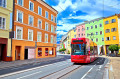 Colourful Streets of Innsbruck, Tyrol, Austria