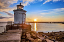 Portland Breakwater Lighthouse, Maine, USA