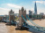 View of Tower Bridge and the Thames, London, UK