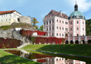 Picturesque Landscape with Bečov Castle, Czechia