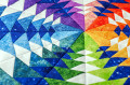 Fragment of Hexagon Patchwork
