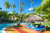 Swimming Pool in a Tropical Hotel