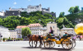 Horse-Drawn Carriage in Salzburg, Austria