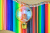 Light Bulb on Colored Pencils