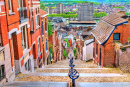 Montagne de Bueren, Liège, Belgium