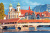 Historic Chapel Bridge in Lucerne, Switzerland