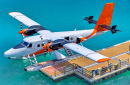 Twin Otter Seaplane of Trans Maldivian Airways