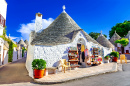 Trullo Houses in Alberobello, Apulia, Italy
